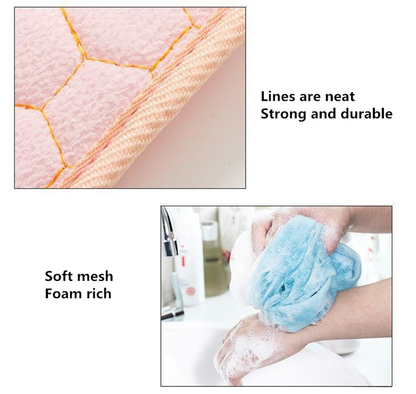 Funki Findz | Back Scrubber | Loofah Sponge Bath Brush Set 3Pc