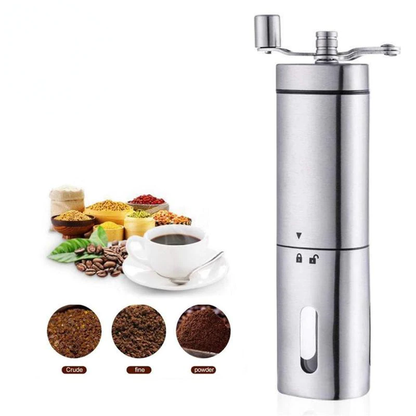 Funki Findz | Coffee Grinder | Stainless Steel Portable Coffee Mill