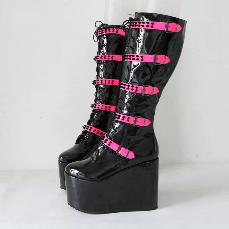 Funki Findz | Boots | Women's Super High Custom Platform Boot