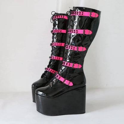 Funki Findz | Boots | Women's Super High Custom Platform Boot