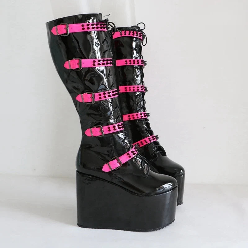 Funki Findz | Boots | Women's Super High Custom Platform Boot