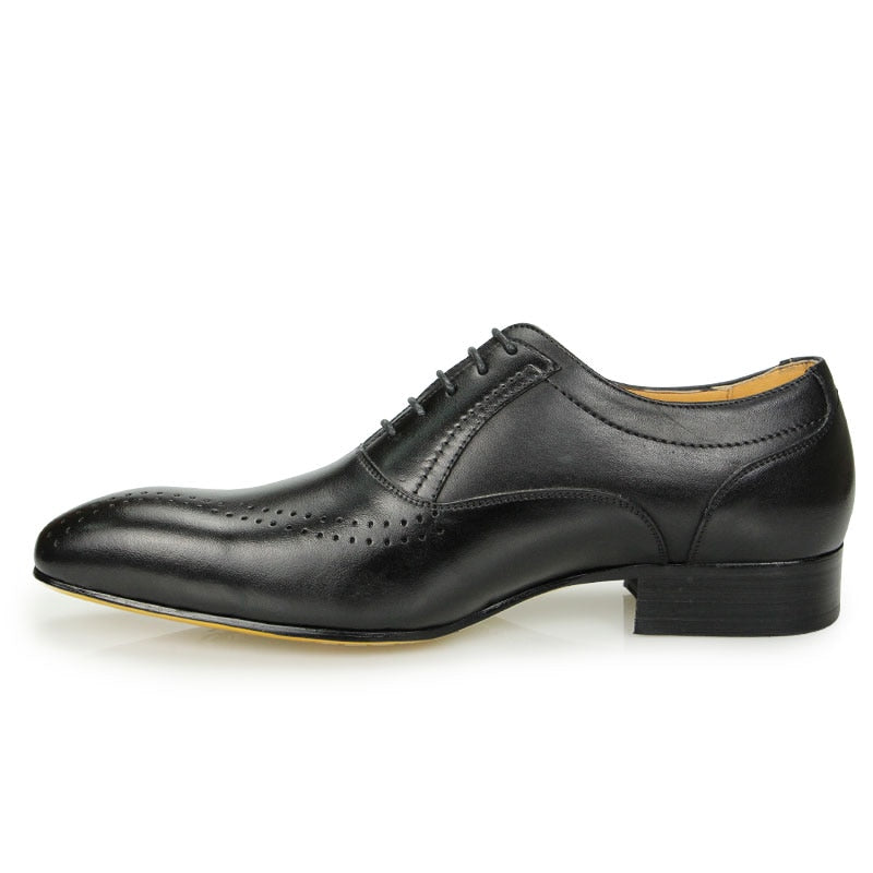 Funki Findz | Shoes | Men's Genuine Leather Brogue Shoes