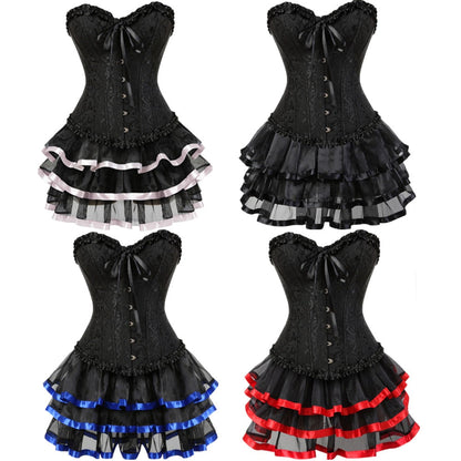 Funki Findz | Dresses | Women's Pretty Tutu Bustier Corset Sets