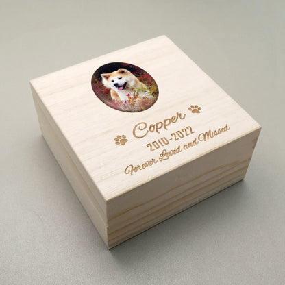 Funki Findz | Cremation Urns | Custom Pet Memorial Wood Urn