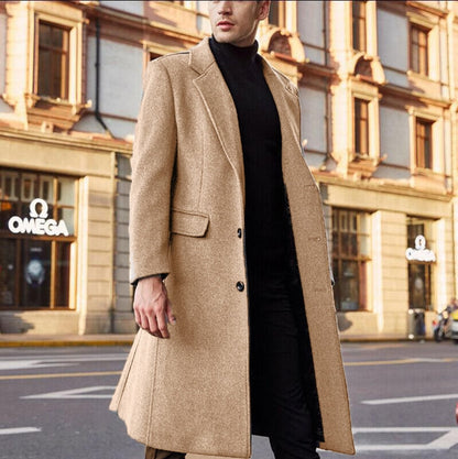 Funki Findz | Jackets | Men's Winter Woolen Topcoat Overcoat