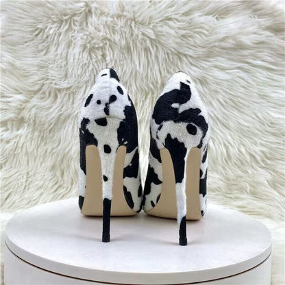 Funki Findz | Shoes | Women's High Animal Print Stilettos | Flock