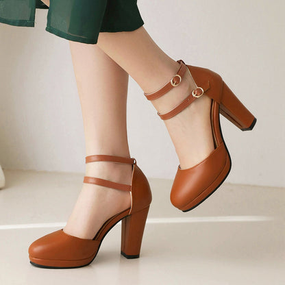Funki Findz | Shoes | Women's Mary Jane T-Strap Platform Heels