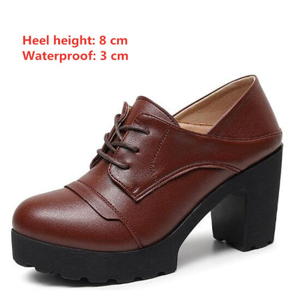 Funki Findz | Shoes | Women's Real Leather Mary Jane Platforms