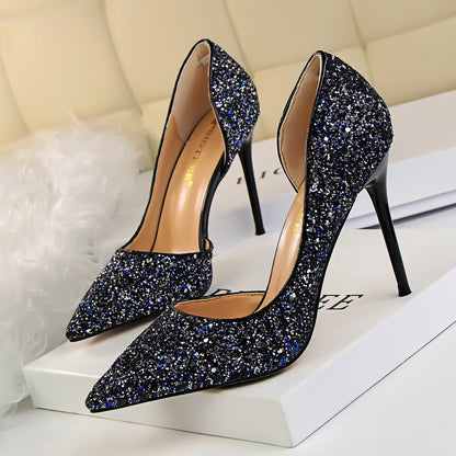 Funki Findz | Shoes | Women's Elegant Glitter Wedding Shoes
