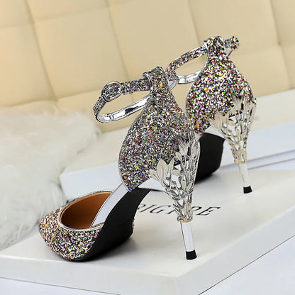 Funki Findz | Shoes | Women's Elegant Party Glitter Sandals