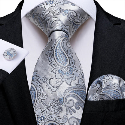 Funki Findz | Neck Ties | Men's Luxury 3Pcs Formal Tie Sets