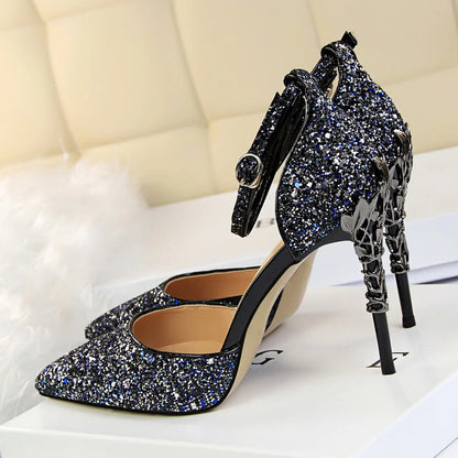 Funki Findz | Shoes | Women's Elegant Party Glitter Sandals