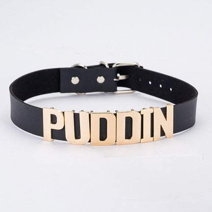 Funki Findz | Necklaces | Unisex Gothc Puddin Choker Necklace