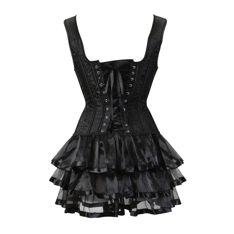 Funki Findz | Dresses | Women's Shoulder Strap Corset Dress