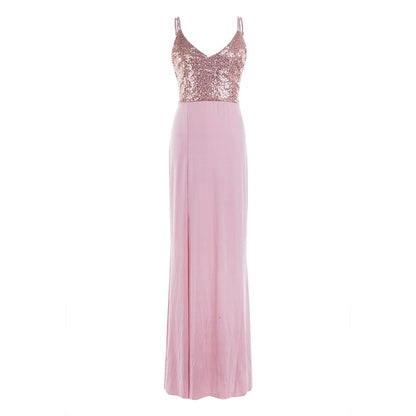 Funki Findz | Dresses | Women's Long Sequin Prom Party Dress