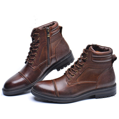 Funki Findz | Boots | Men's High Quality Leather Ankle Boots