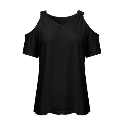 Funki Findz | Shirts | Women's Cut Out Buckle Strap Summer Top