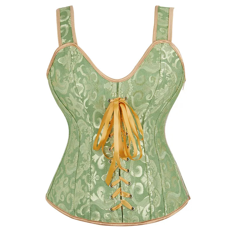 Funki Findz | Lingerie | Women's Victorian Satin Lace Up Corsets