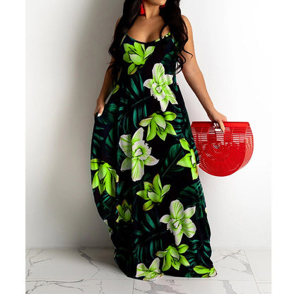 Funki Findz | Dresses | Women's Long Floral Summer Dresses