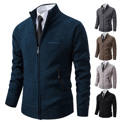 Funki Findz | Sweaters | Men's Casual Stand Up Collar Cardigans