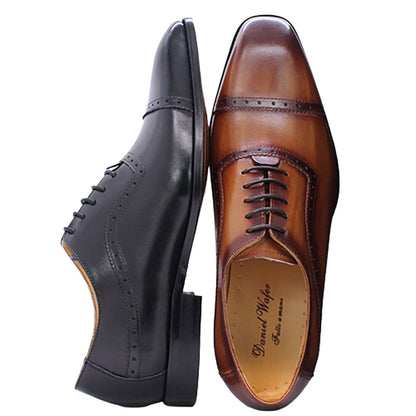 Funki Findz | Shoes | Men's Elegant Leather Oxford Brogue Shoe
