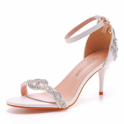 Funki Findz | Shoes | Women's Sweet Low Heel Beaded Sandals