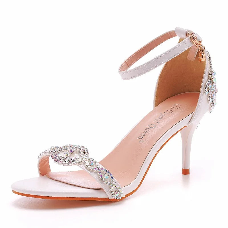 Funki Findz | Shoes | Women's Sweet Low Heel Beaded Sandals