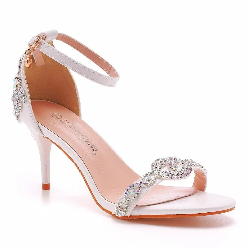 Funki Findz | Shoes | Women's Sweet Low Heel Beaded Sandals