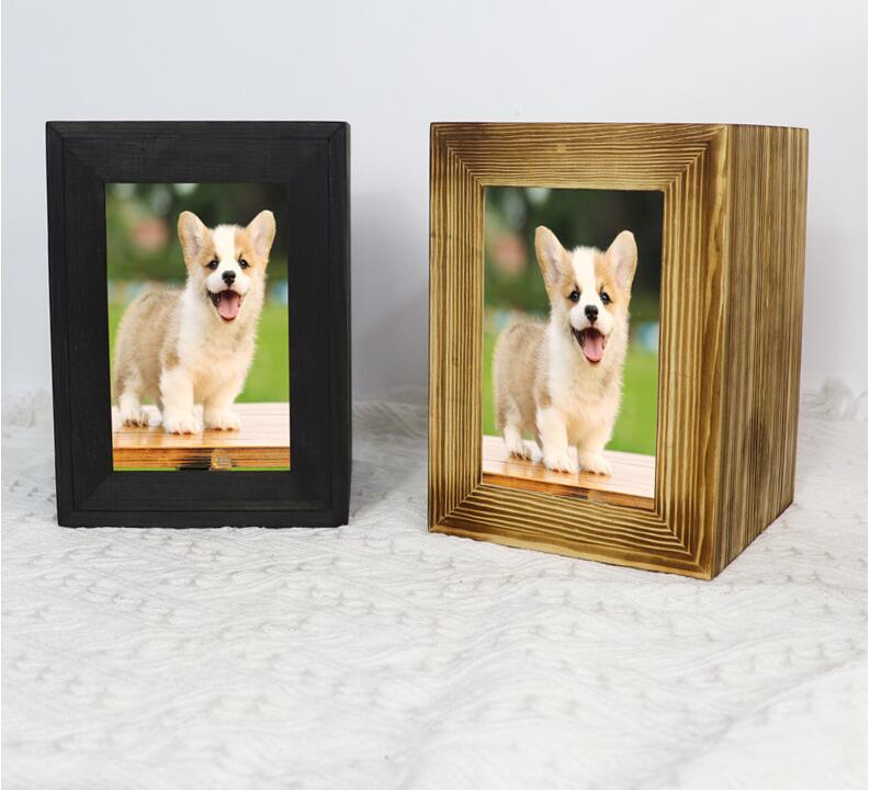 Funki Findz | Cremation Urns | Pet Memorial Wooden Photo Urn
