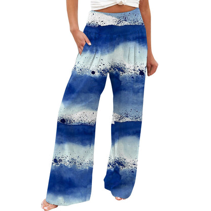 Funki Findz | Pants | Women's Boho Wide Leg Long Pants