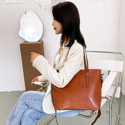 Funki Findz | Bags | Handbags | Women's Soft Leather Tote Bag