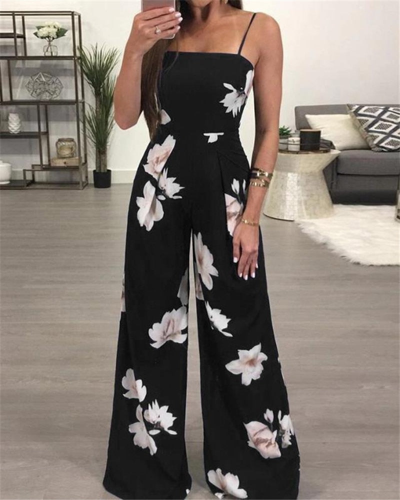 Funki Findz | Pants | Women's Floral Jumpsuit Summer Romper