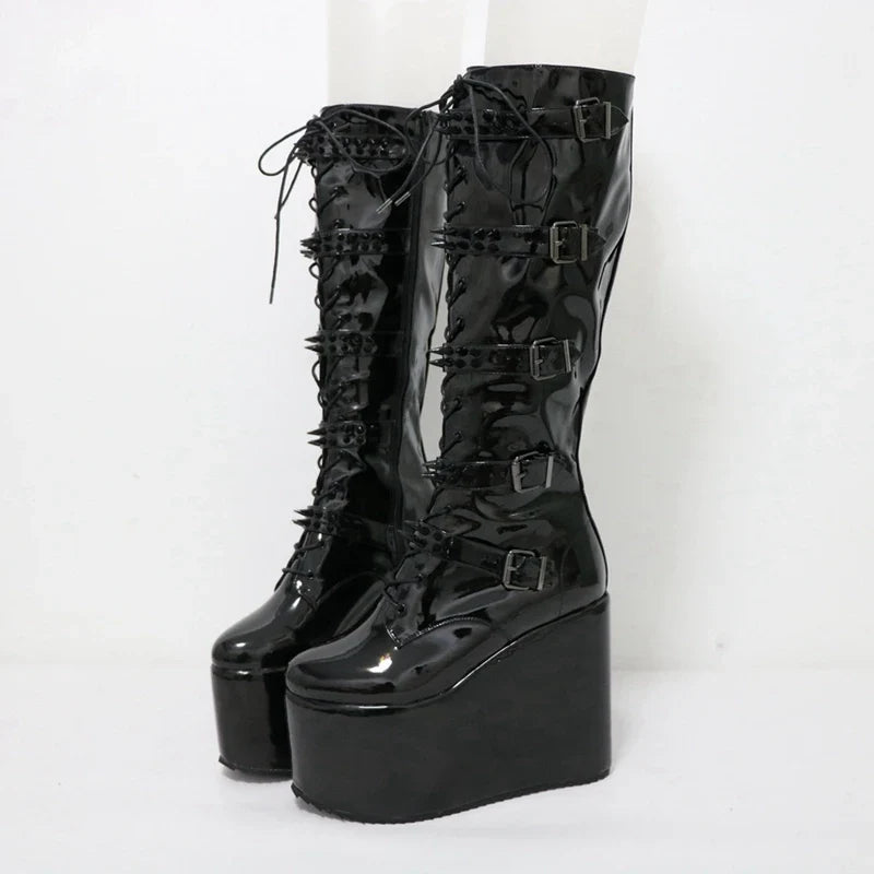 Funki Findz | Boots | Women's Super High Custom Platform Boot