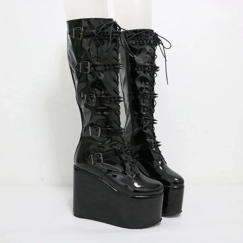 Funki Findz | Boots | Women's Super High Custom Platform Boot