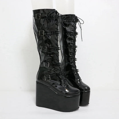 Funki Findz | Boots | Women's Super High Custom Platform Boot