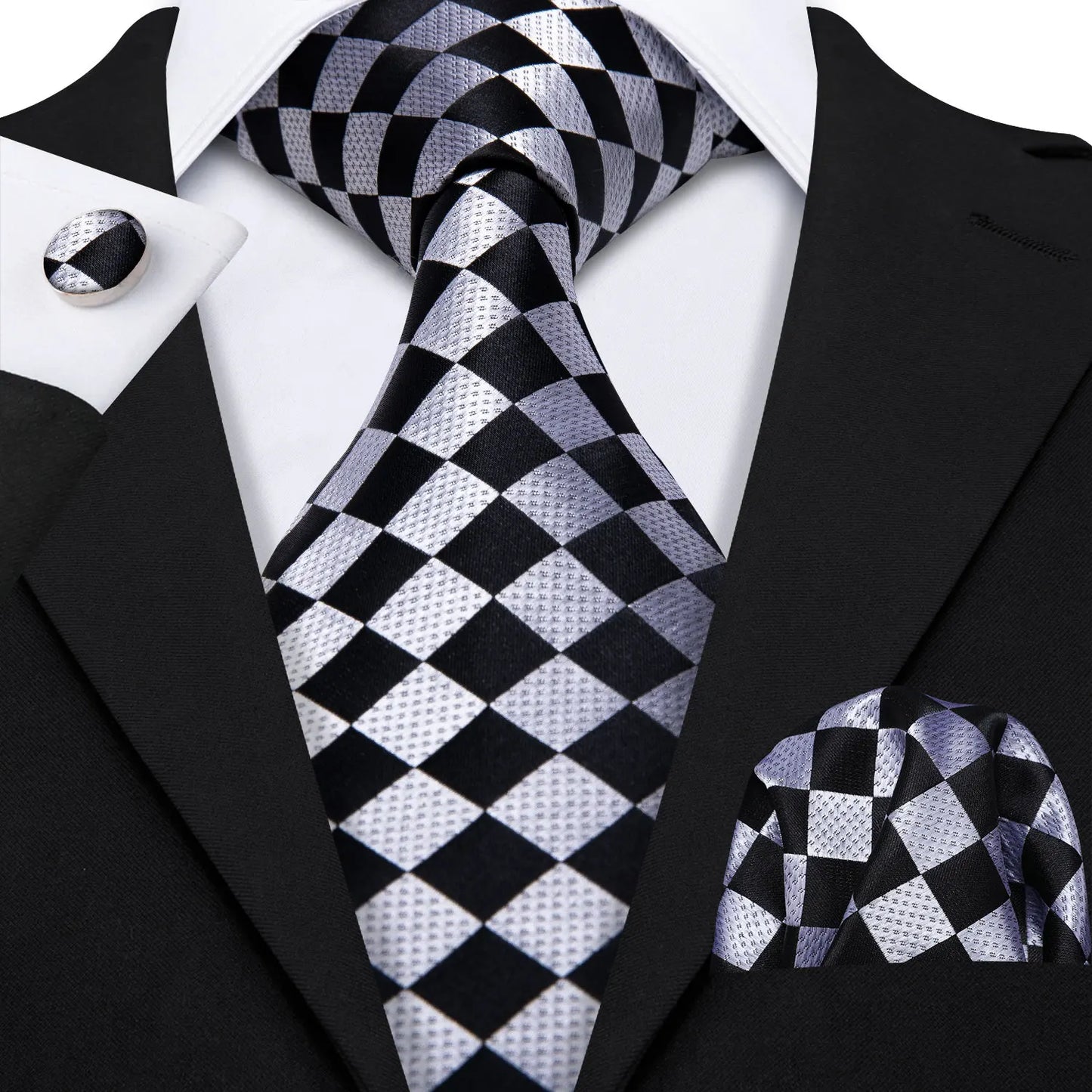 Funki Findz | Neckties | Men's Stylish Formal Silk Ties 3Pcs Sets