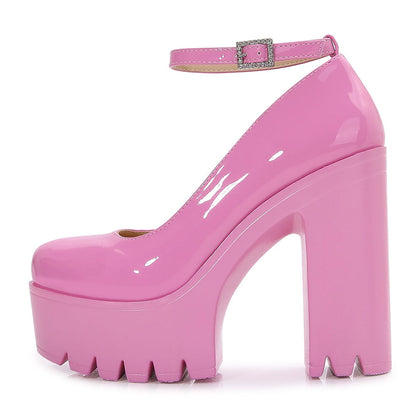 Funki Findz | Shoes | Women's High Platform Buckle Strap Shoes