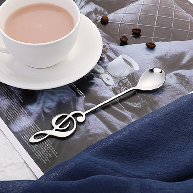 Funki Findz | Spoons | Musical Note Coffee Spoons | 1/3/5/10 Pcs