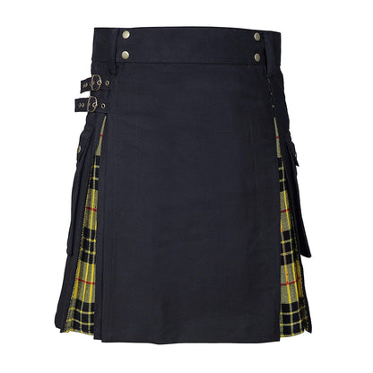 Funki Findz | Skirts | Men's Modern Gothic Punk Plaid Pleated Kilt