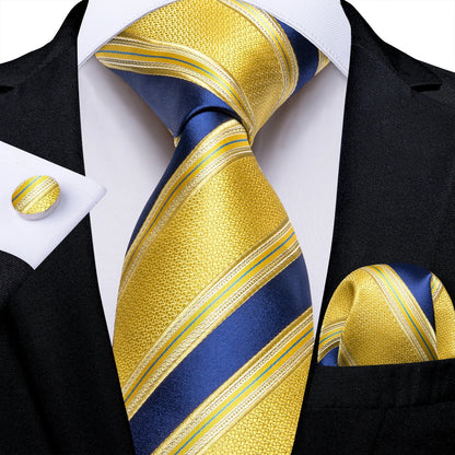 Funki Findz | Neckties | Men's Premium Fashion Silk 3Pcs Tie Set