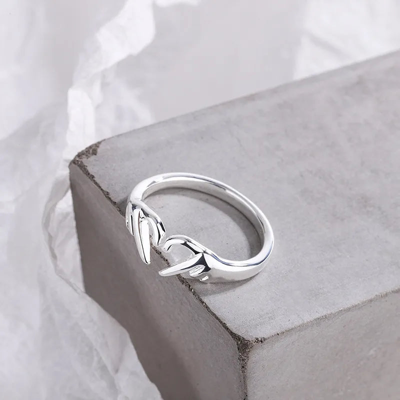 Funki Findz | Rings | Women's Love Heart Hand Gesture Ring
