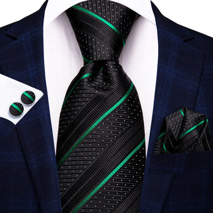 Funki Findz | Neckties | Men's Elegant Silk Wedding 3Pcs Tie Set