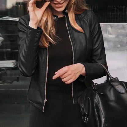 Funki Findz | Jackets | Women's Slim Fit Faux Leather Jackets