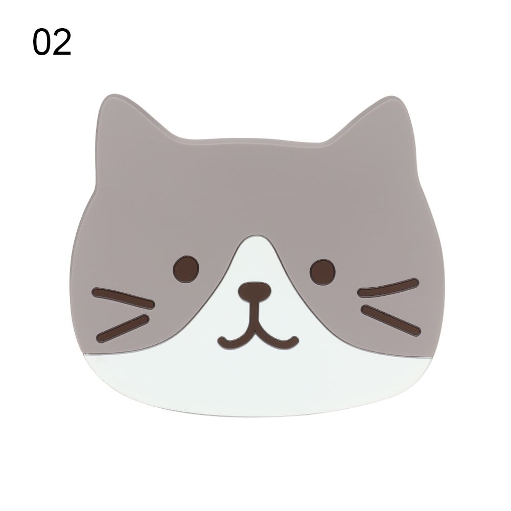Funki Findz | Coasters | Cute Cartoon Cat Face Cup Mats 6 Pcs