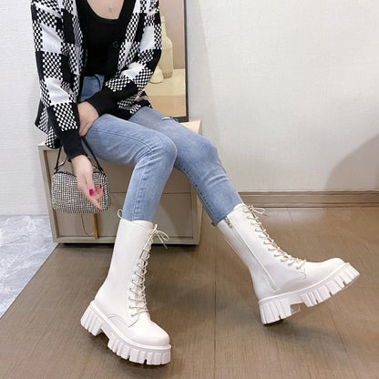 Funki Findz | Boots | Women's Gothic Punk Chunky Platform Boot