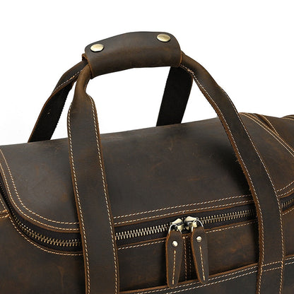 Funki Findz | Bags | Travel Bags | Men's Leather Overnight Bag