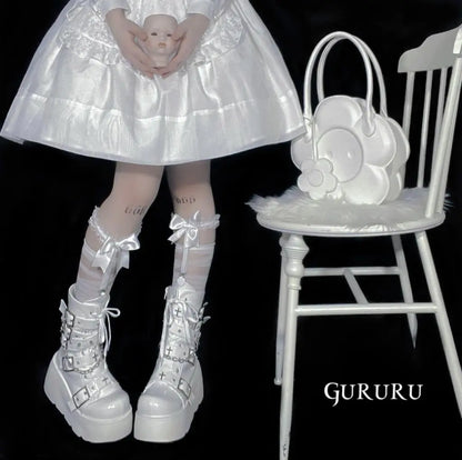 Funki Findz | Boots | Women's Gothic Platform Wedge Boots