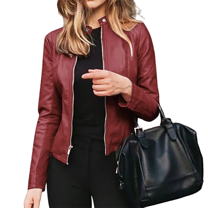 Funki Findz | Jackets | Women's Slim Fit Faux Leather Jackets