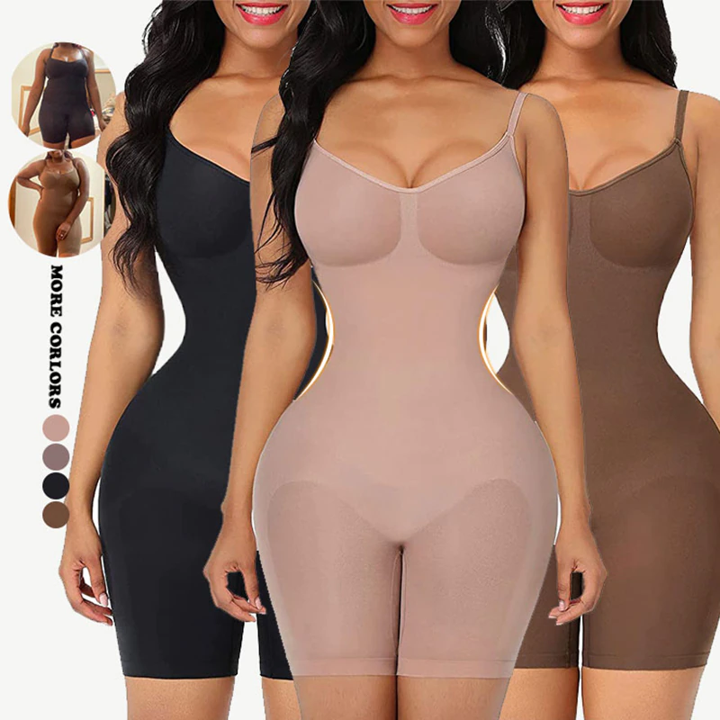 Funki Findz | Shapewear | Women's Seamless Bodysuit Shaper