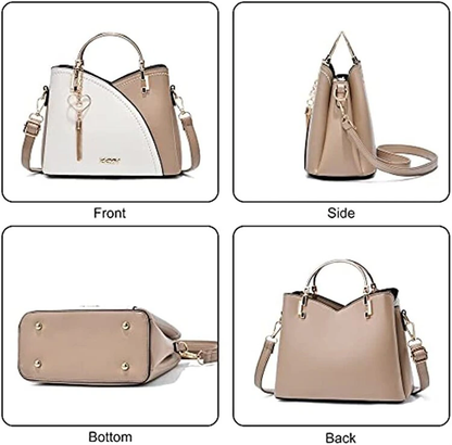 Funki Findz | Bags | Handbags | Women's Luxury Two Toned Bags
